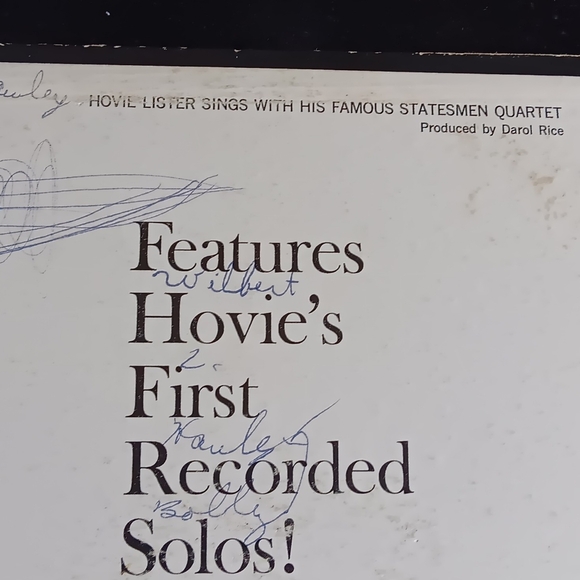 Hovie Lister Sings With His Famous Statesmen Quartet STEREO DISC - Picture 10 of 16